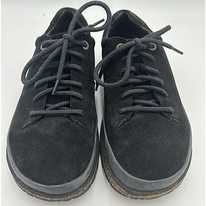 BIRKENSTOCK Honnef Low Suede Leather Lace Up Shoes
